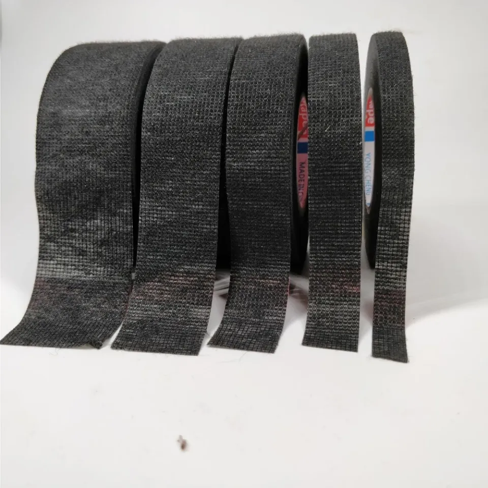 9/15/19/25/32mmx15m Heat-resistant Fabric Adhesive Tape Wiring Harness Tape  Looms Fabric Cloth Tape Adhesive Tape