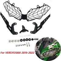 Motorcycle Headlight Protector Guard Lense Cover Grill Headlight Cover Shield For Kawasaki Versys 1000 VERSYS1000 2019-2022