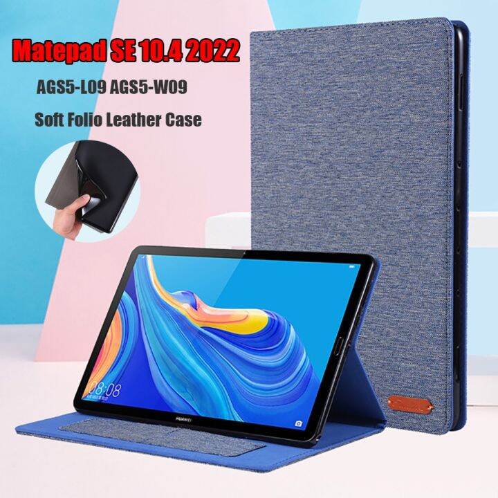 for Huawei Matepad SE 10.4 2022 AGS5-L09 AGS5-W09 Case Slim Cowboy Flip ...