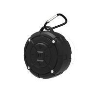 +【； Pool Beach Shower Speaker -Compatible USB Rechargeable With Suction Cup Wireless Portable Music IPX7 Waterproof