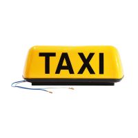 12V DC Taxi Light Suction Magnet Roof Waterproof Top Sign Magnetic Imeter Cab Lamp Light Signal Lamp Roof Top Sign Light TAXI