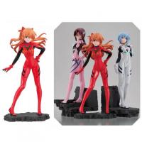 Kawaii Evangelion Eva ฟิกเกอร์อายะนะมิเรอิอาซึกะแลงเรย์ Soryu Action Figure Anime ทำจากของขวัญของประดับของขวัญตุ๊กตาของเล่นมือแบบจำลอง