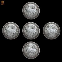 5PCS 2019 World Constellation Coin Astrology Taurus Bronze Collection&amp;Euro Crafts Coin