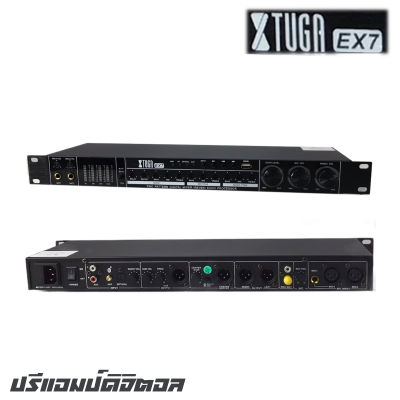 TUGA EX-7 ปรีแอมป์ดิจิตอล ให้เสียงที่มีคุณภาพ และความคมชัดของเสียง (รับประกันสินค้า 1 เต็ม)