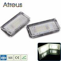 ไฟป้ายทะเบียน Led รถ Atreus 12V สำหรับ Bmw E46 4d 323i 325i 328i สีขาว Smd3528โคมไฟแผ่นตัวเลข Led ชุดหลอดไฟเสริม