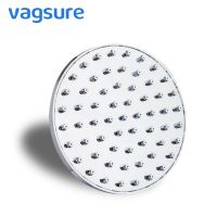 1pcs Round 14.8cm/5.83inch Chromed ABS Rainfall Water Saving Shower Roof Head Bathroom Shower Cabin Sprayer Nozzle Accessories