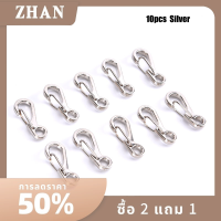ZHAN 10pcs MINI SPRING BACKPACK clasps ปีน carabiners พวงกุญแจตั้งแคมป์ตะขอ