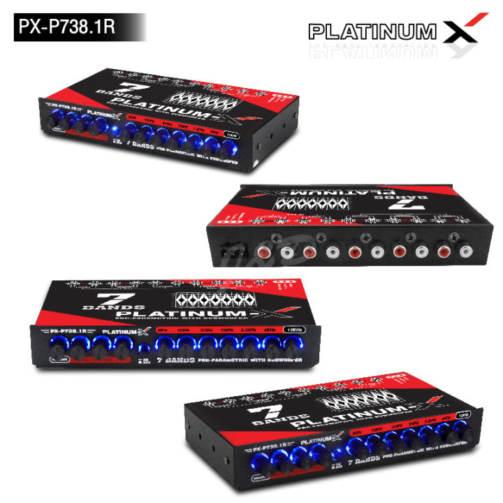 platinum-x-ปรีแอมป์-7แบนด์-รุ่นใหม่-738-1r-737max-ซับแยกอิสระ-แต่งเสียงได้ดีบิดติดมือ-ปรีปรับเสียง-ปรีแอมป์-ปรี-แอมป์-เครื่องเสียงรถยนต์