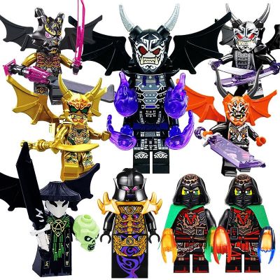 16 Seasons Of Domestic Space-Time Twin Lloyd Ghosts Filled With Phantom Ninja Figures Assembled Building Blocks Lego Villains 【AUG】