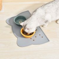 Pet Silicone Food Mat Portable Waterproof Leak-Proof Non-Slip Feeding Mats Bowl Pad Cushion For Cats Dogs Pet Items