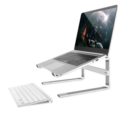 Aluminum Laptop Stand Desk Riser Holder For Macbook Pro Mac Book Air HP Dell 13 14 15.6 16 Notebook Computer Support Accessories Laptop Stands