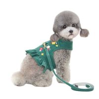 2022 Dog Harness Vest Outdoor Products Puppy Small Dog Leash Yorkshire Pomeranian Shih Tzu Maltese Bichon Poodle Dog Lead