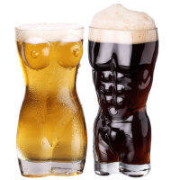 【ของขวัญฟรี】 Body Shaped Shot Glasses Creative Lady And Man Body Shape Glass Cupสำหรับวอดก้าวิสกี้เบียร์