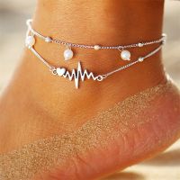 【CW】▬  Womens Anklet Layered Beach Anklets Color Elephant Turkish Eyes Leg Foot Jewelry