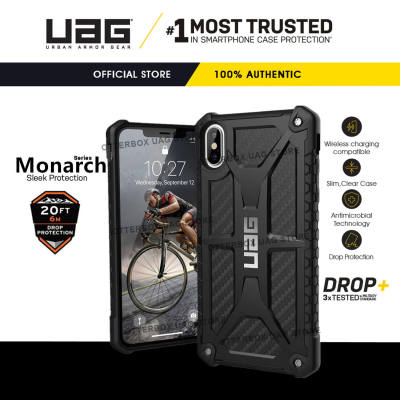 Original UAG Carbon Fiber Monarch Series Case สำหรับ Apple XS Max XR XS X822