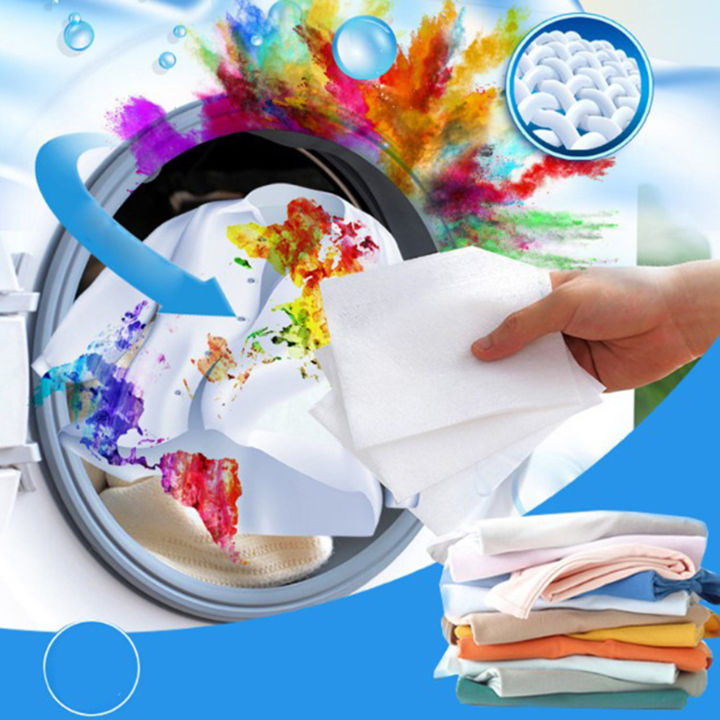 5/50pcs Anti-dyeing Laundry Paper Color Catcher Color Guard Sheets For  Laundry