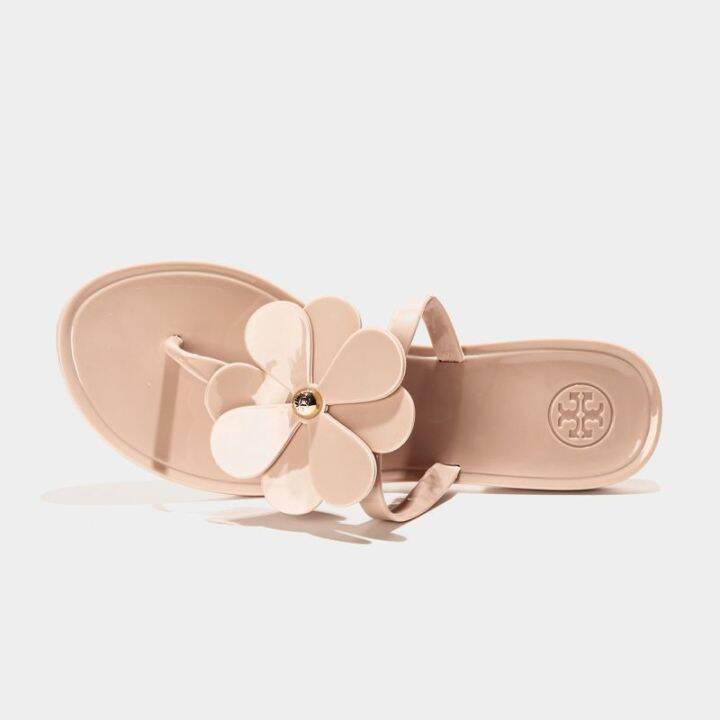 tb-summer-new-european-and-american-cross-border-womens-flower-pinch-pvc-flip-flops-wear-non-slip-flat-bottom-slippers-womens-shoes