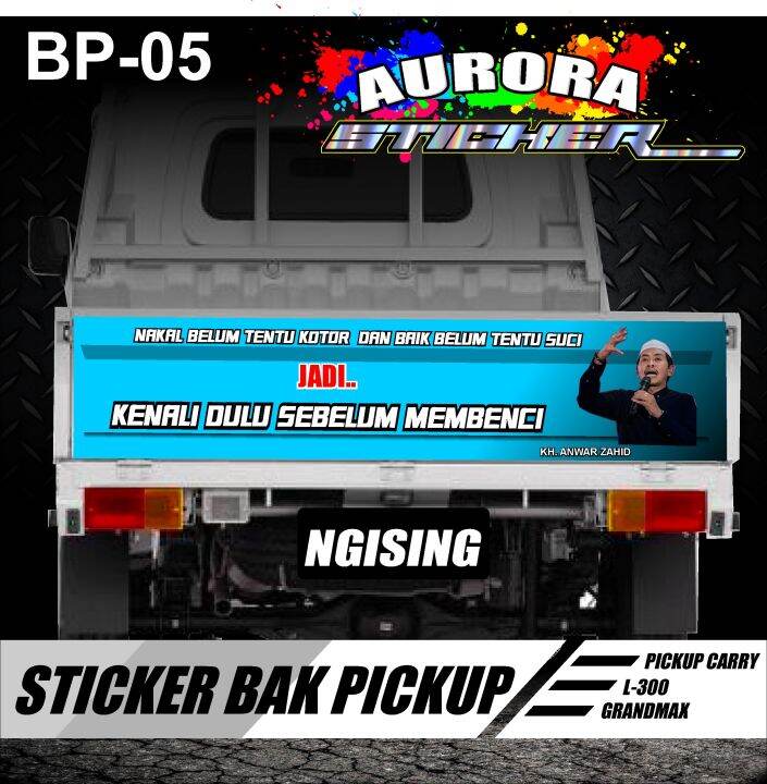 COD Sticker Decal Pintu Belakang Pick Up sticker pintu sticker l300