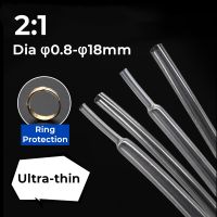 1 Meter 2:1 Heat Shrink Tube Ultra-thin Shrinkable Tubing Sleeving Wrap Wire Kits Diameter 0.8/1/1.5/2/2.5/3/3.5/4/4.5/5/6-18mm Cable Management