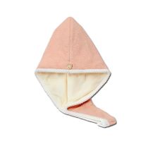 [Durable and practical] dry hair cap water-absorbing super strong washing hair shower cap towel Baotou womens thickened adult long hair turban artifact quick-drying