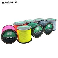 HAMALA 1000เมตร500เมตร300เมตร PE สายการประมงถัก4 S Trand 10LB-80LB M Ultifilament สายการประมงสำหรับปลาคาร์พตกปลาลวด