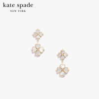 KATE SPADE NEW YORK LEGACY LOGO SPADE FLOWER DROP STUDS  WBRUH489 ต่างหู / ต่างหูแป้น