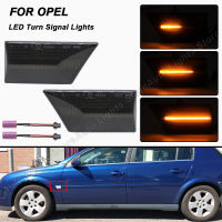 2PCS LED แบบไดนามิกไฟเลี้ยวสำหรับ Opel Vectra C 2002-2008 Signum 2003-2008ด้านข้าง Marker Fender ไฟไฟกระพริบไฟแสดงสถานะ