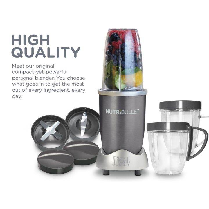 NutriBullet 600W Juicer bullet shape 12Piece HighSpeed nutritional