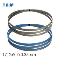 TASP 2Pcs 1712X9.7X0.35มม. ใบเลื่อยวงเดือน6 TPI งานไม้ใบเลื่อยสำหรับ Draper BS250A METABO BAS260