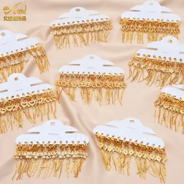 22k Genuine Real Solid Dubai Gold Tri-Tone Studs Earrings For Girls Women  Kids | eBay