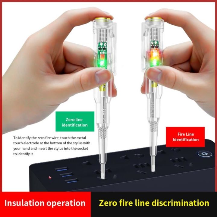 intelligent-voltage-tester-pen-ac-70-250v-induction-test-pencil-voltmeter-power-detector-electrical-screwdriver-indicator
