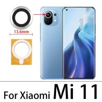 【✔In stock】 jiejiu65879742 กระจกกล้องถ่ายรูปใหม่สำหรับ Xiaomi Mi 11 Lite 5G 11T Pro เลนส์หลังกระจกกล้องถ่ายรูปที่มีกาวกาว