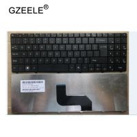 GZEELE แป้นพิมพ์ภาษาอังกฤษสำหรับ Packard Bell TR81 TR82 TR85 TR86 TR87 MS2274 MS2285 MS2288 MS2273แป้นพิมพ์แล็ปท็อปสหรัฐอเมริกาสมุดบันทึกสีดำ