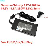 Chicony 230W 19.5V 11.8A A17-230P1A อะแดปเตอร์ AC A230A032P สำหรับ MSI P65 GS75ที่ชาร์จแหล่งจ่ายไฟแล็ปท็อปเล่นเกม GS66 GS65