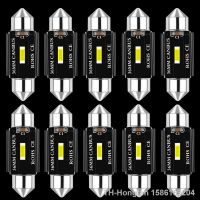 ❡✆ 10PCS Festoon 31mm 36mm 39mm 41mm C5W C10W Super Bright CSP LED Bulbs Car Dome Light Canbus No Error Auto Interior Reading Lamp