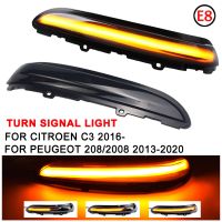 Dynamic Blinker For Peugeot 208 2008 2013 2014 2015 2016 2017 2018 2019 2020 Citroen C3 LED Turn Signal Lights Side Mirror Lamp