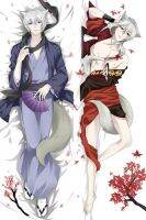 Yingke Kamisama Hajimemashita จูบตัวละครอนิเมะเด็กผู้ชายสุดเท่ห์ Tomoe Kurama Dakimakura เคสหมอนกอดคอสเพลย์