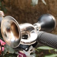 2020 New Bicycle Bike Cycling Retro Metal Horn Bugle Hooter Bell Bugle Trumpet Honking Bulb Full-Mouthed Snail Horn