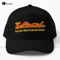 Ural - Design A Message To The World... Baseball Cap White Baseball Cap Denim Color Cotton Denim Caps Outdoor Cotton Caps Funny