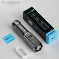 ♗●卐 Flashlight Strong Light Rechargeable Zoom Super Bright Xenon Special Forces Household Outdoor Portable Led Night Flashlight