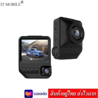 IT กล้องติดรถยนต์ DUAL CAMERA CAR DVR FHD 1080 P Front and In-Car T818