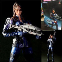 PLAY ARTS Mass Effect Action Figure ของเล่นของขวัญ26Cm