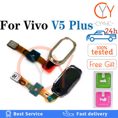 สำหรับ Vivo V5 Plus / V5Plus กลับปุ่มโฮมสแกนลายนิ้วมือเซ็นเซอร์กลับสายเคเบิ้ลหลักสัมผัสชิ้นส่วนซ่อมแซม ID