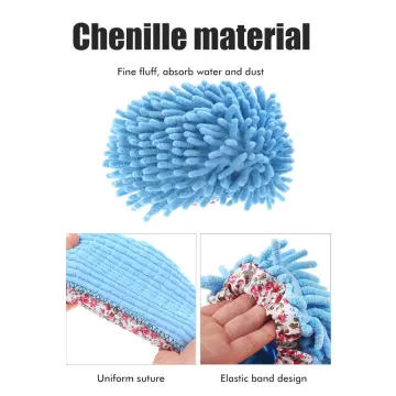 Mop Slippers for Floor Cleaning, Washable Reusable Shoes Cover, Microfiber  Dust Mops Mop Socks for Women Men Kids Foot Dust Hair Cleaners Sweeping