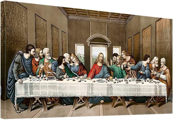 The Last Supper Canvas Wall Art Leonardo Da Vinci Classic Art   D20b1ca9d216722dc50f90b26d2e1ce9  720x720q80 