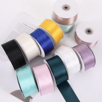 【hot】！ 25 Yards/Roll 40mm Silk for Crafts Bow Wrap Wedding