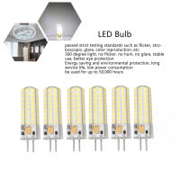 ไฟ LED ติดตั้งได้ง่ายหลอดไฟข้าวโพดนำแสงอ่อน GY6.35 360องศามีความเสถียรหลอดไฟ LED 700lm 7W AC DC12V 72ดวงสำหรับโคมไฟติดเพดาน