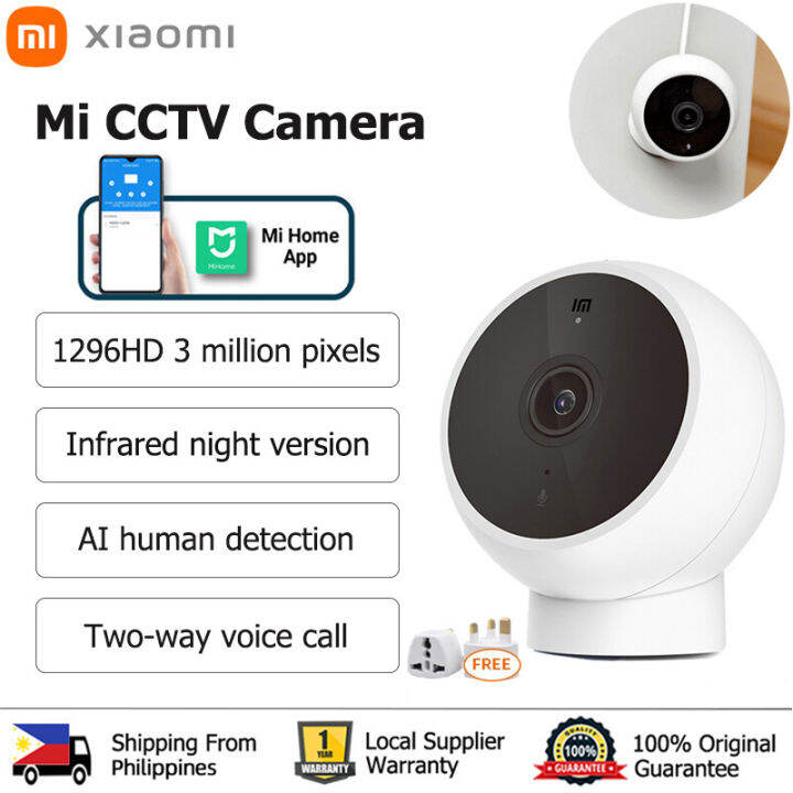 Xiaomi Mi Smart IP Camera 2K 1296P IP Cam Mi CCTV Camera House Smart