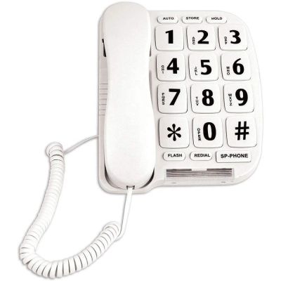 Hands Free Caller Identification Family Business Office Hotel Fixed Landline Telephone Suitable for the elderly large buttons