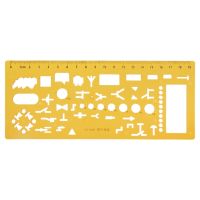 【CC】✈  Electrician Formwork Template Ruler Measuring